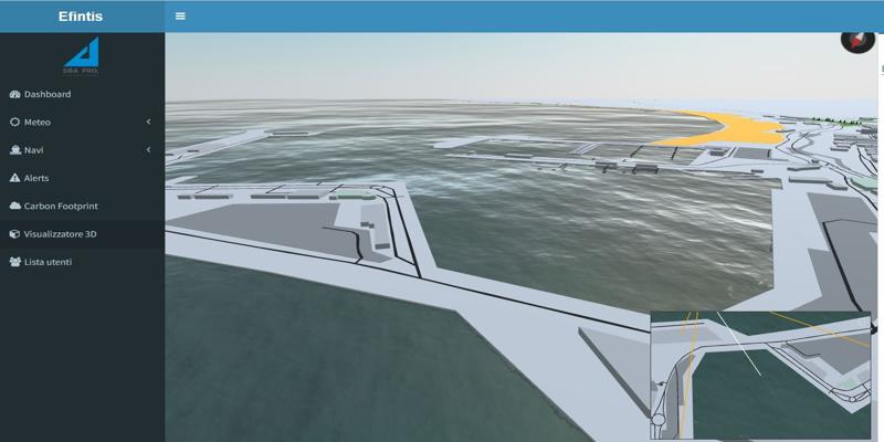3D  maritime traffic